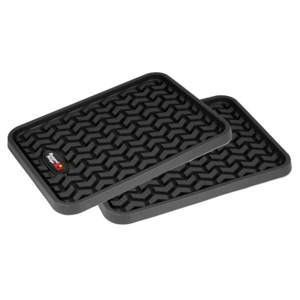 Rugged Ridge - Rugged Ridge All Terrain Floor Liner, Rear Pair, Black, Universal 82950.01 - Image 1