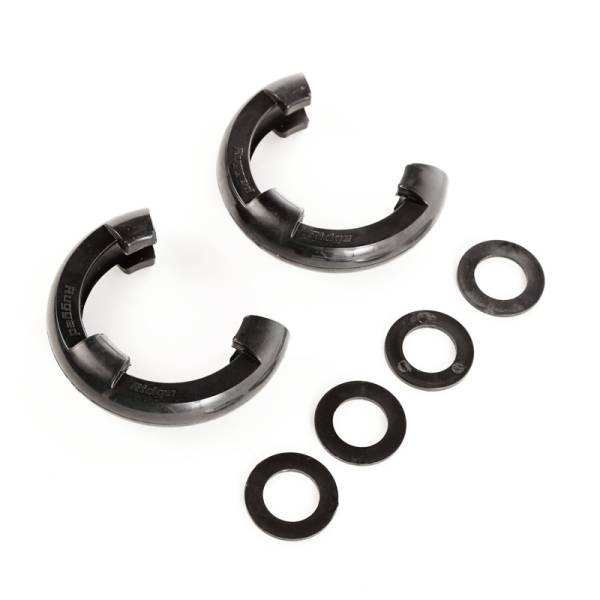 Rugged Ridge - Rugged Ridge D-Ring Shackle Isolator Kit, Black Pair, 7/8 inch 11235.40 - Image 1