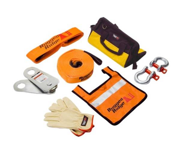 Rugged Ridge - Rugged Ridge XHD Recovery Gear Kit, 30000 Lbs 15104.28 - Image 1