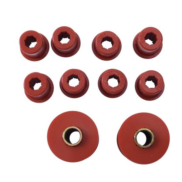 Rugged Ridge - Rugged Ridge Bushing Set, Front Spring, 1976-1986 CJ by Rugged Ridge 18364.02 - Image 1