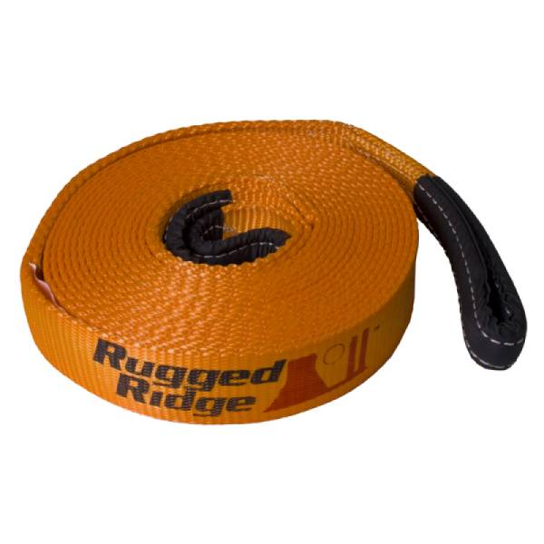 Rugged Ridge - Rugged Ridge Recovery Strap, 2 Inch x 30 feet 15104.02 - Image 1