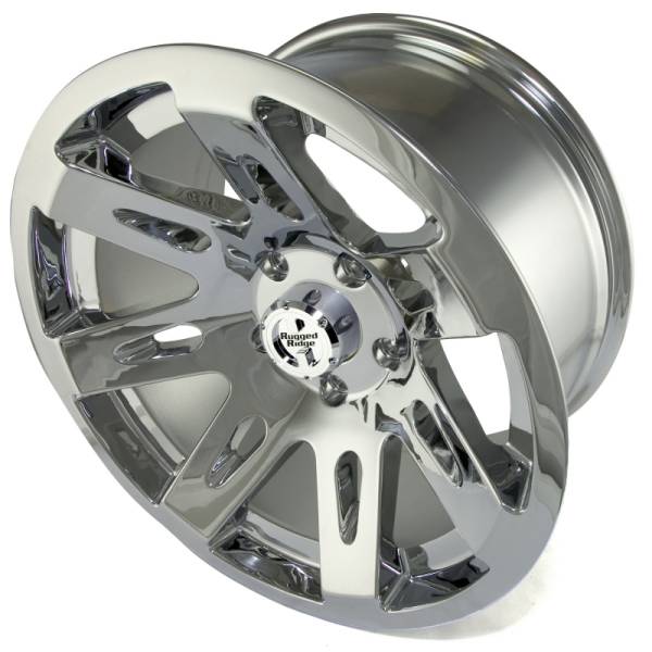 Rugged Ridge - Rugged Ridge XHD Wheel, 17x9, Chrome; 07-21 Jeep Wrangler/Gladiator 15301.20 - Image 1