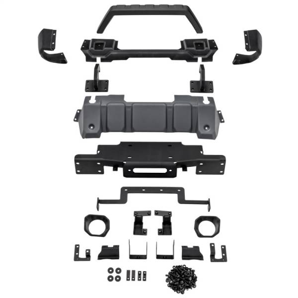 Rugged Ridge - Rugged Ridge 18-21 Jeep Wrangler/Gladiator (JL/JT) Venator Modular Bumper - Black - Image 1