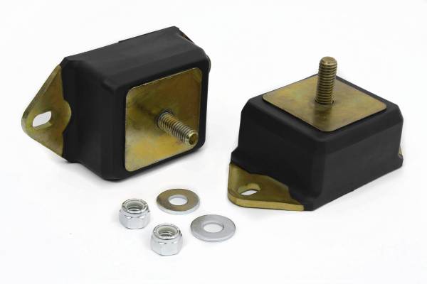 Daystar - Daystar 72-86 AMC 258CI 6 Cyl Motor Mount Pair Daystar - KJ01002BK - Image 1