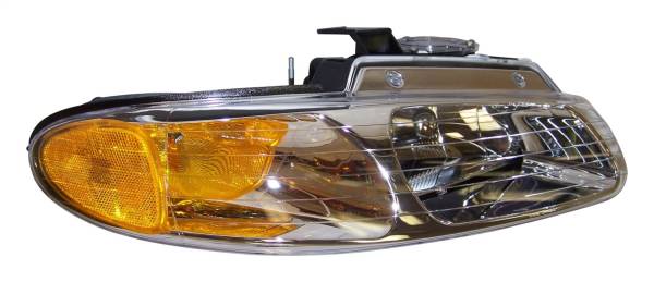 Crown Automotive Jeep Replacement - Crown Automotive Jeep Replacement Head Light Assembly Right Incl. Bulbs  -  4857040AB - Image 1