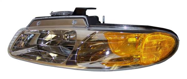 Crown Automotive Jeep Replacement - Crown Automotive Jeep Replacement Head Light Assembly Left Incl. Bulbs  -  4857041 - Image 1