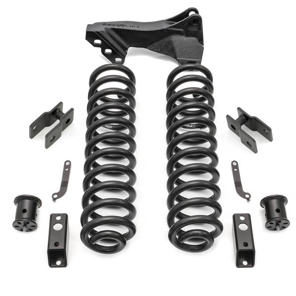 ReadyLift - ReadyLift Coil Spring Leveling Kit 2.5 in. Front Lift Front Shock Extensions Incl. Track Bar Bracket - 46-20252 - Image 1