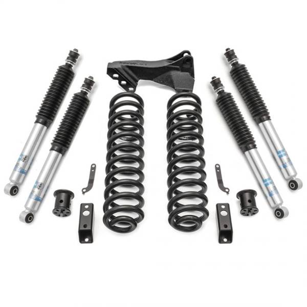 ReadyLift - ReadyLift Coil Spring Leveling Kit w/Bilstein Front and Rear Shocks and Front Track Bar Bracket - 46-2729 - Image 1