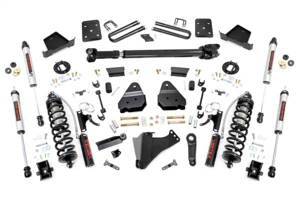 Rough Country - Rough Country Suspension Lift Kit w/Shocks 6 in. Lift Coilover Conversion D/S Overloaded V2 Coilover Shocks - 50358 - Image 1