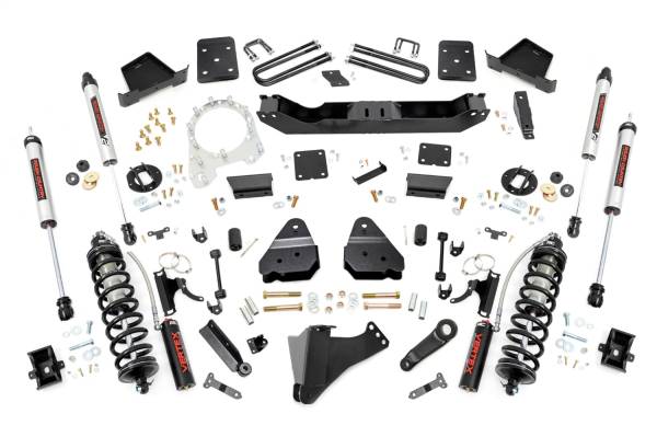 Rough Country - Rough Country Suspension Lift Kit w/Shocks 6 in. Lift No Overloaded V2 Coilover Shocks - 51356 - Image 1