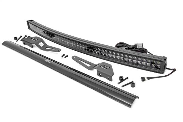 Rough Country - Rough Country LED Light Bar Windshield 50 in. Black Series w/DRL - 71203 - Image 1