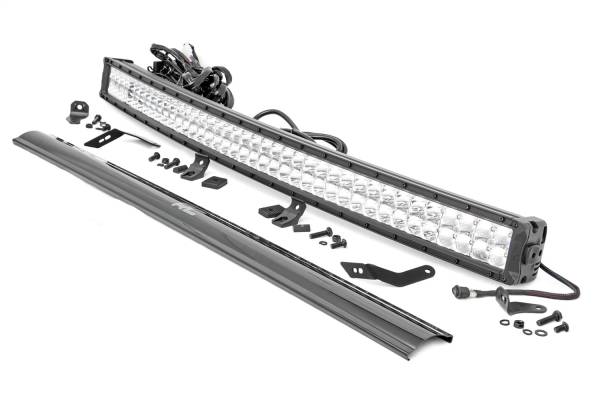 Rough Country - Rough Country Chrome Series LED Kit 40 in. Front 36000 Lumens IP67 Waterproof 488 Watts Honda Talon - 92045 - Image 1