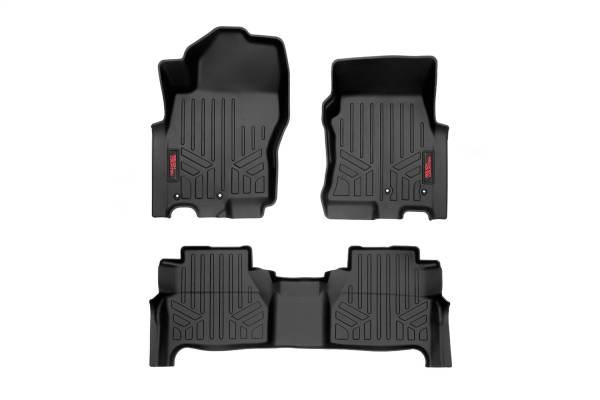 Rough Country - Rough Country Heavy Duty Floor Mats Front And Rear 3 pc. - M-80515 - Image 1