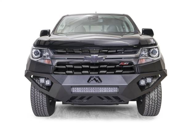 Fab Fours - Fab Fours Vengeance Front Bumper No Guard Black Powder Coat 75 lbs. Weight 15 in. Height 71 in. Width 31.75 in. Depth - CC21-D5151-1 - Image 1