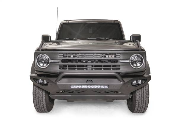 Fab Fours - Fab Fours Vengeance Front Bumper w/Pre-Runner Guard 2 Stage Matte Black Powder Coat - FB21-D5252-1 - Image 1