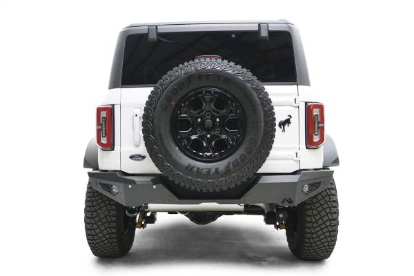 Fab Fours - Fab Fours Standard Rear Bumper 2 Stage Black Powder Coated - FB21-Y5252-1 - Image 1