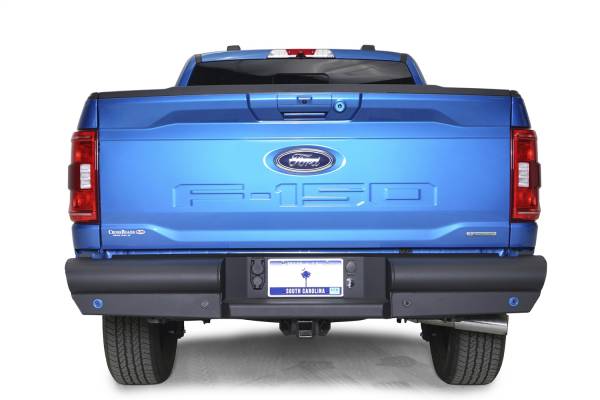 Fab Fours - Fab Fours Elite Rear Bumper Sensor Compatible 12 Gauge Steel Black Powder Coat 85 lbs. - FF21-U5050-1 - Image 1