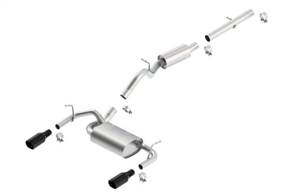 Borla - Borla Cat-Back Exhaust System - Touring 140460BC - Image 1