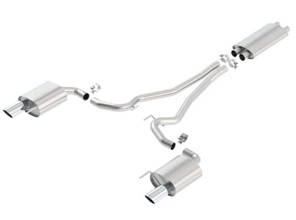 Borla - Borla Cat-Back Exhaust System - EC-Type - Touring 1014040 - Image 1