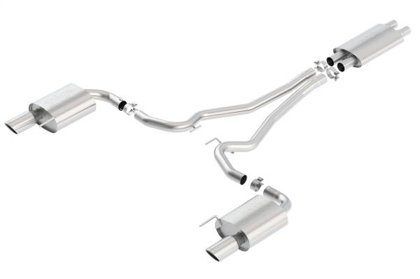 Borla - Borla Cat-Back Exhaust System - Touring 140589 - Image 1