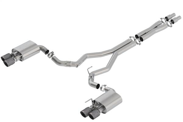 Borla - Borla Cat-Back™ Exhaust System - ATAK® 140743CFBA - Image 1