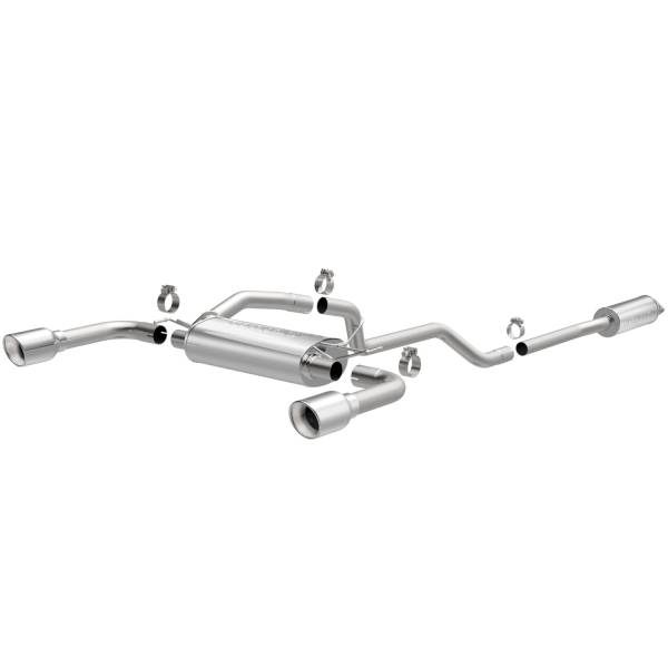 MagnaFlow Exhaust Products - MagnaFlow Exhaust Products Street Series Stainless Cat-Back System 15203 - Image 1