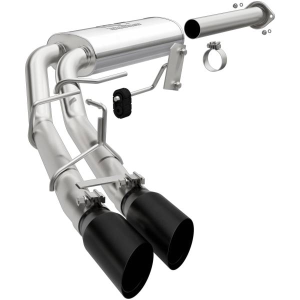 MagnaFlow Exhaust Products - MagnaFlow Exhaust Products Street Series Black Cat-Back System 19497 - Image 1