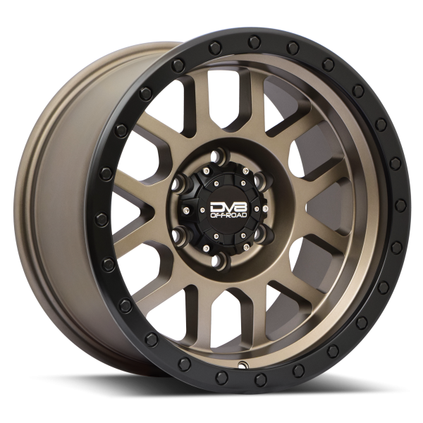 DV8 Offroad - DV8 Offroad 883 Sim Beadlock; Matte Bronze; 17 X 9; BP:5X127; OS:-12 883A-7907312 - Image 1