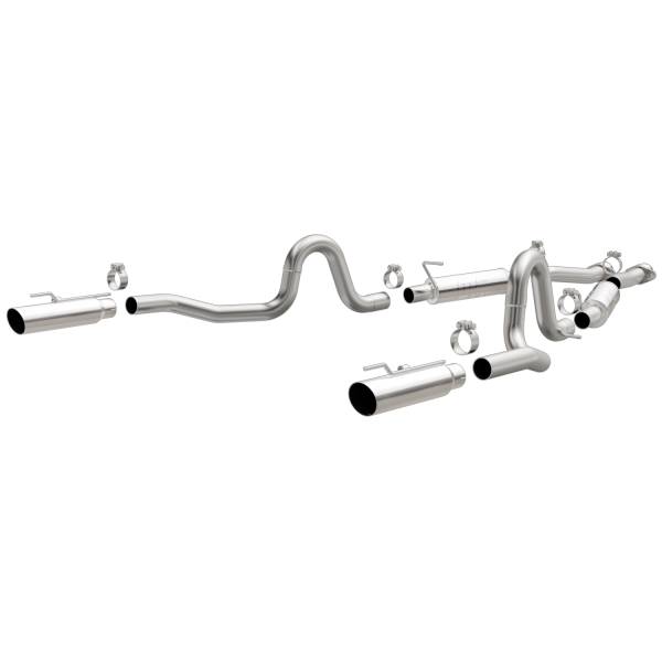 MagnaFlow Exhaust Products - MagnaFlow Exhaust Products Competition Series Stainless Cat-Back System 15673 - Image 1