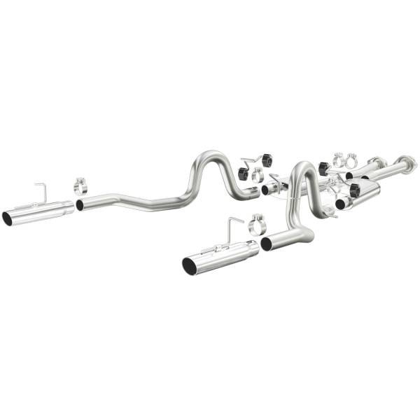 MagnaFlow Exhaust Products - MagnaFlow Exhaust Products Street Series Stainless Cat-Back System 15630 - Image 1