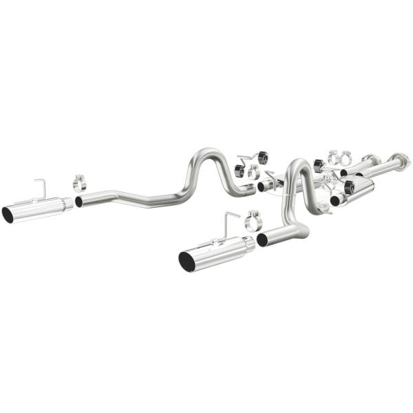 MagnaFlow Exhaust Products - MagnaFlow Exhaust Products Street Series Stainless Cat-Back System 15638 - Image 1