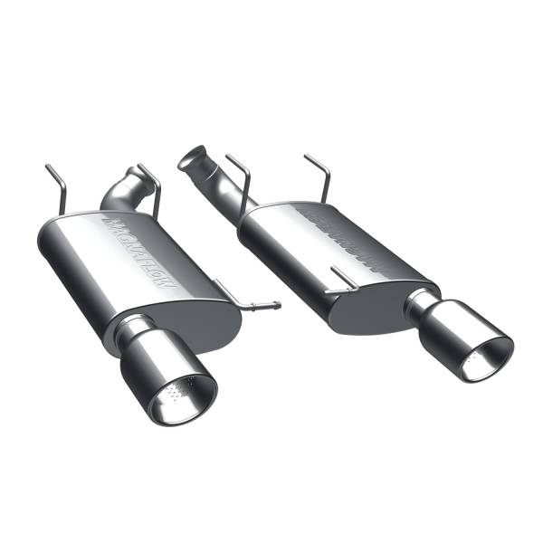 MagnaFlow Exhaust Products - MagnaFlow Exhaust Products Street Series Stainless Axle-Back System 15595 - Image 1