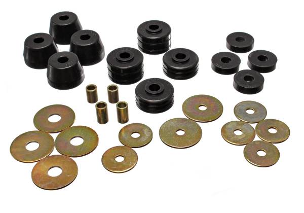 Energy Suspension - Energy Suspension D100-300 2/4WD BODY MOUNTS 5.4101G - Image 1