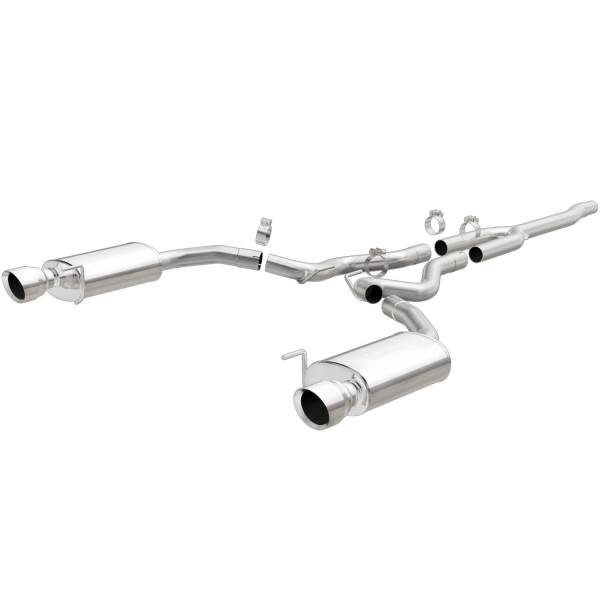 MagnaFlow Exhaust Products - MagnaFlow Exhaust Products Street Series Stainless Cat-Back System 19097 - Image 1