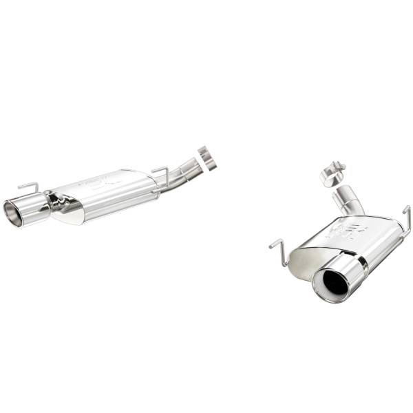 MagnaFlow Exhaust Products - MagnaFlow Exhaust Products Street Series Stainless Axle-Back System 15882 - Image 1