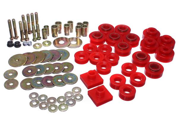 Energy Suspension - Energy Suspension BODY MOUNT SET 3.4161R - Image 1