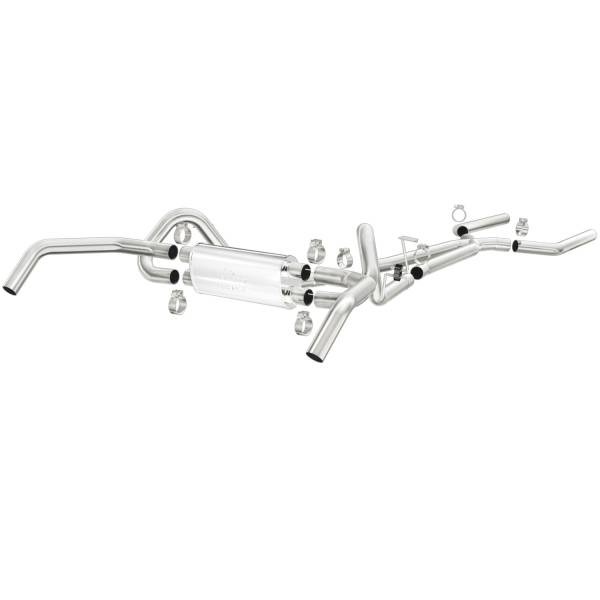 MagnaFlow Exhaust Products - MagnaFlow Exhaust Products Street Series Stainless Crossmember-Back System 15895 - Image 1