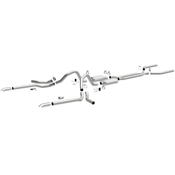 MagnaFlow Exhaust Products - MagnaFlow Exhaust Products Street Series Stainless Crossmember-Back System 15165 - Image 1