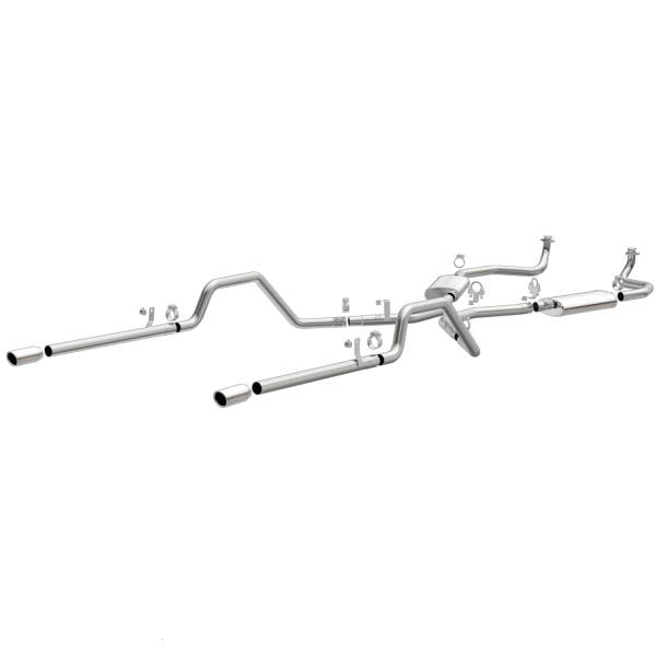 MagnaFlow Exhaust Products - MagnaFlow Exhaust Products Street Series Stainless Crossmember-Back System 16724 - Image 1