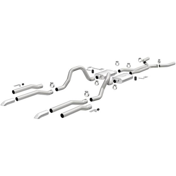 MagnaFlow Exhaust Products - MagnaFlow Exhaust Products Street Series Stainless Crossmember-Back System 19303 - Image 1