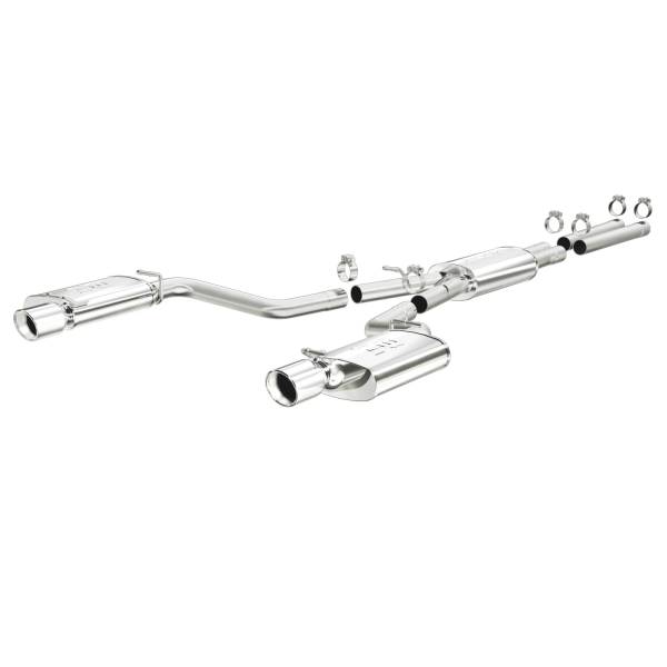 MagnaFlow Exhaust Products - MagnaFlow Exhaust Products Street Series Stainless Cat-Back System 15628 - Image 1