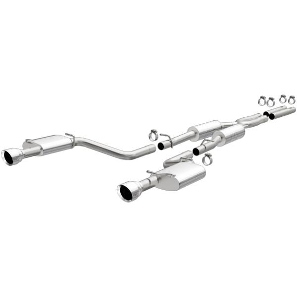 MagnaFlow Exhaust Products - MagnaFlow Exhaust Products Street Series Stainless Cat-Back System 19522 - Image 1