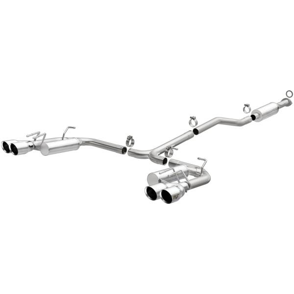 MagnaFlow Exhaust Products - MagnaFlow Exhaust Products Street Series Stainless Cat-Back System 19411 - Image 1