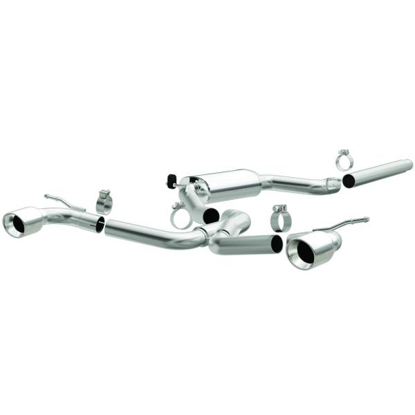 MagnaFlow Exhaust Products - MagnaFlow Exhaust Products Touring Series Stainless Cat-Back System 15357 - Image 1