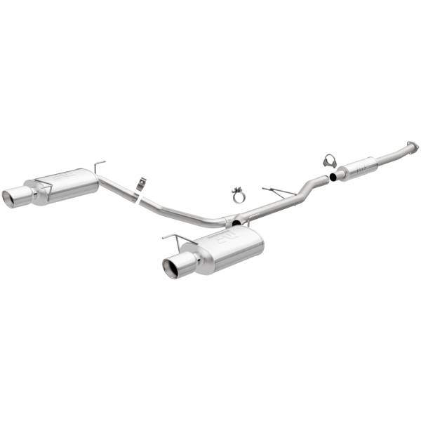 MagnaFlow Exhaust Products - MagnaFlow Exhaust Products Street Series Stainless Cat-Back System 15640 - Image 1