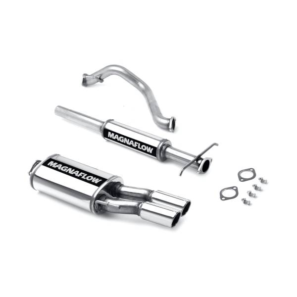 MagnaFlow Exhaust Products - MagnaFlow Exhaust Products Touring Series Stainless Cat-Back System 15670 - Image 1