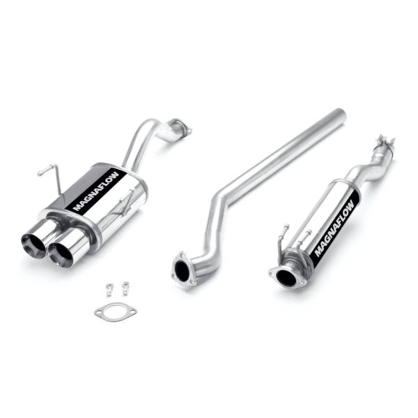 MagnaFlow Exhaust Products - MagnaFlow Exhaust Products Street Series Stainless Cat-Back System 15757 - Image 1