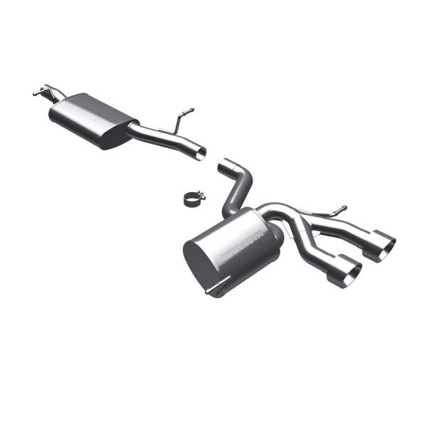 MagnaFlow Exhaust Products - MagnaFlow Exhaust Products Sport Series Stainless Cat-Back System 16501 - Image 1