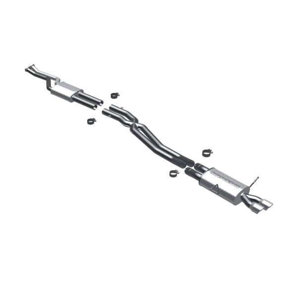 MagnaFlow Exhaust Products - MagnaFlow Exhaust Products Touring Series Stainless Cat-Back System 16532 - Image 1