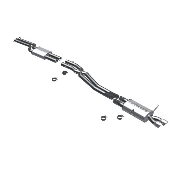 MagnaFlow Exhaust Products - MagnaFlow Exhaust Products Touring Series Stainless Cat-Back System 16533 - Image 1